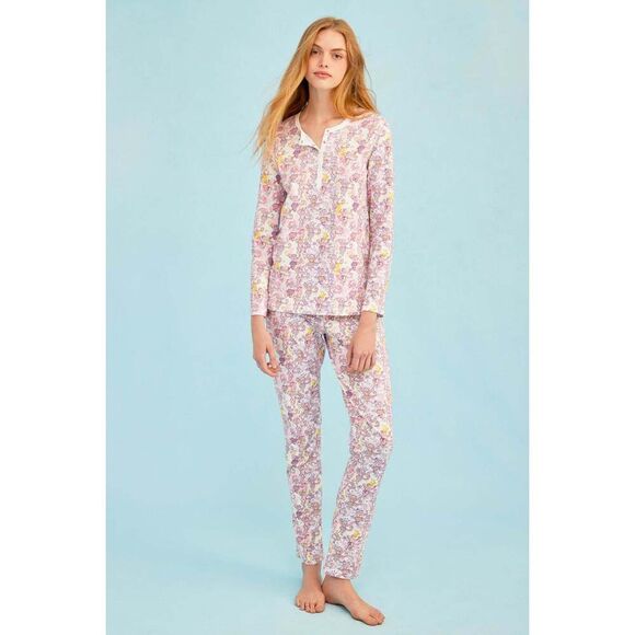 Preppy Patchwork Pajamas - Picture 1 of 6